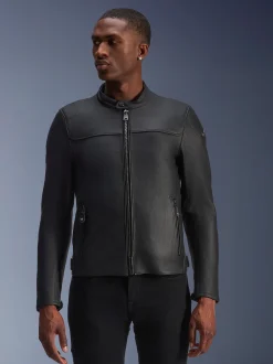 Blacktrack Leather Jacket