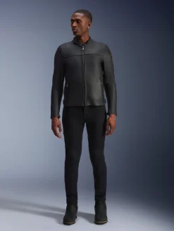 Blacktrack Leather Jacket
