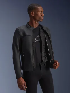 Blacktrack Leather Jacket