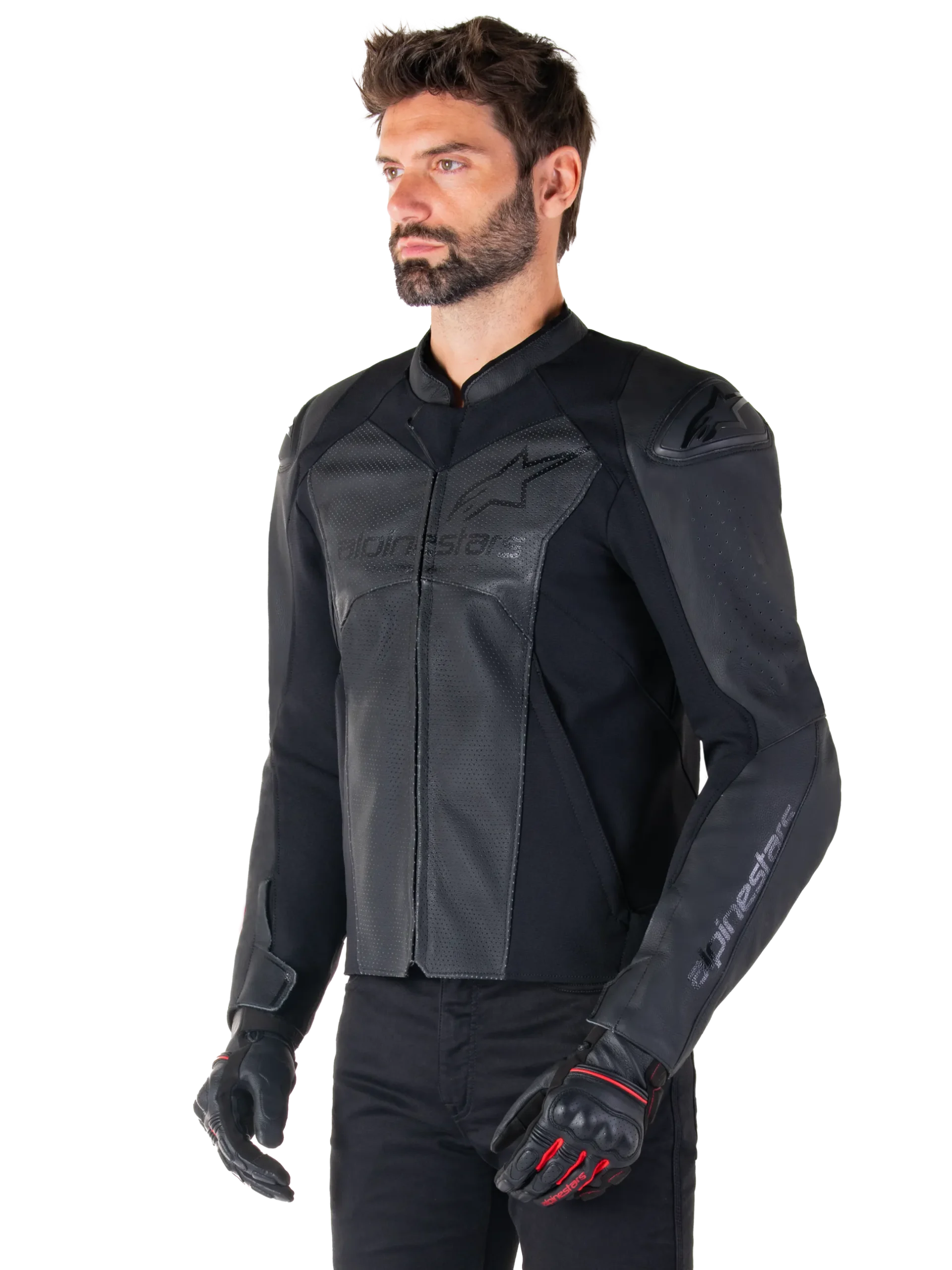 Faster V3 Airflow Leather Jacket