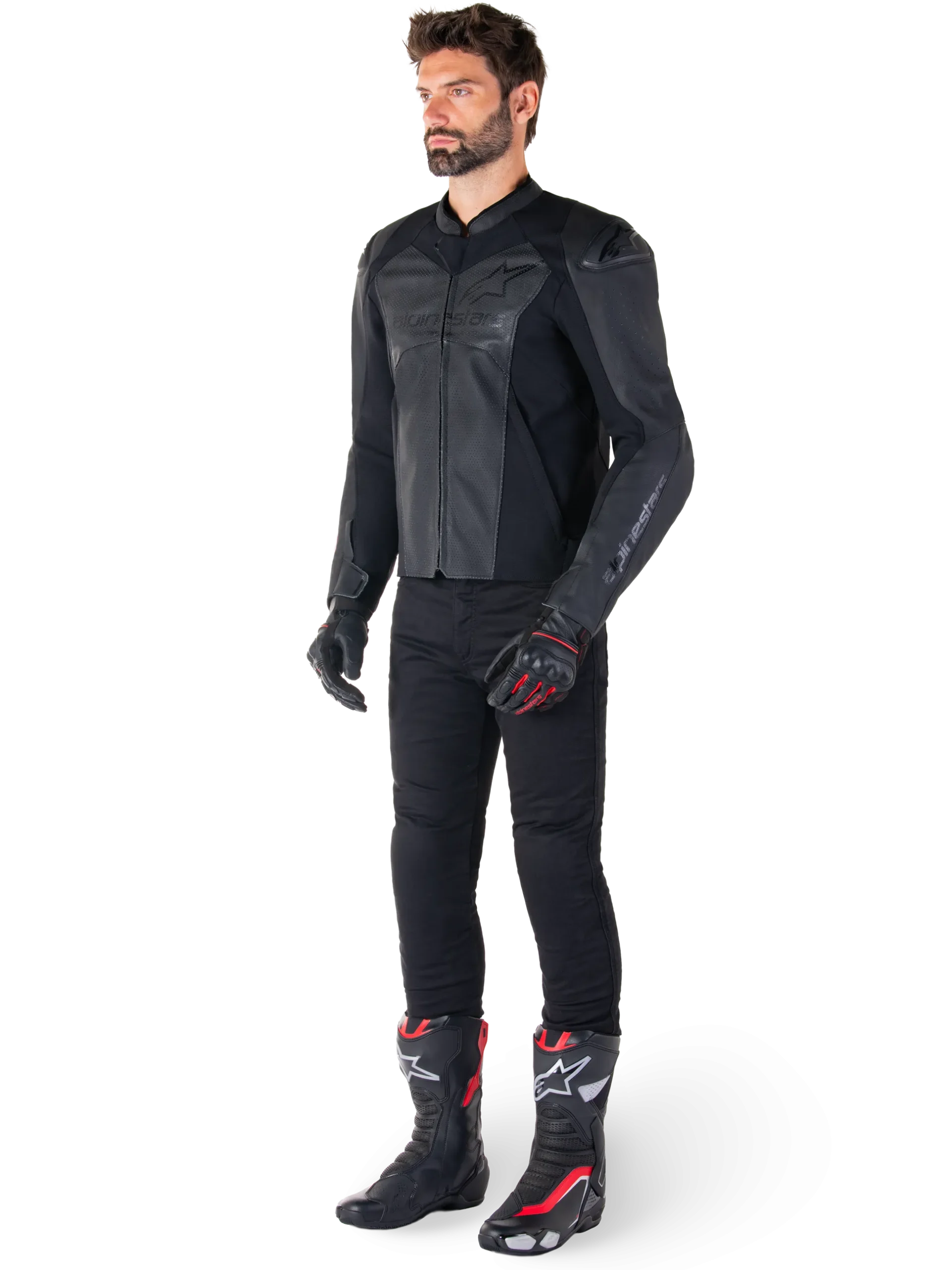 Faster V3 Airflow Leather Jacket