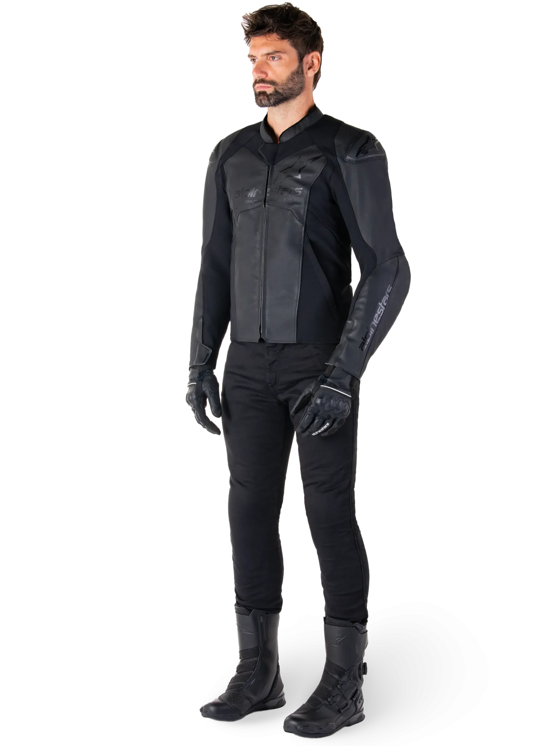 Faster V3 Leather Jacket