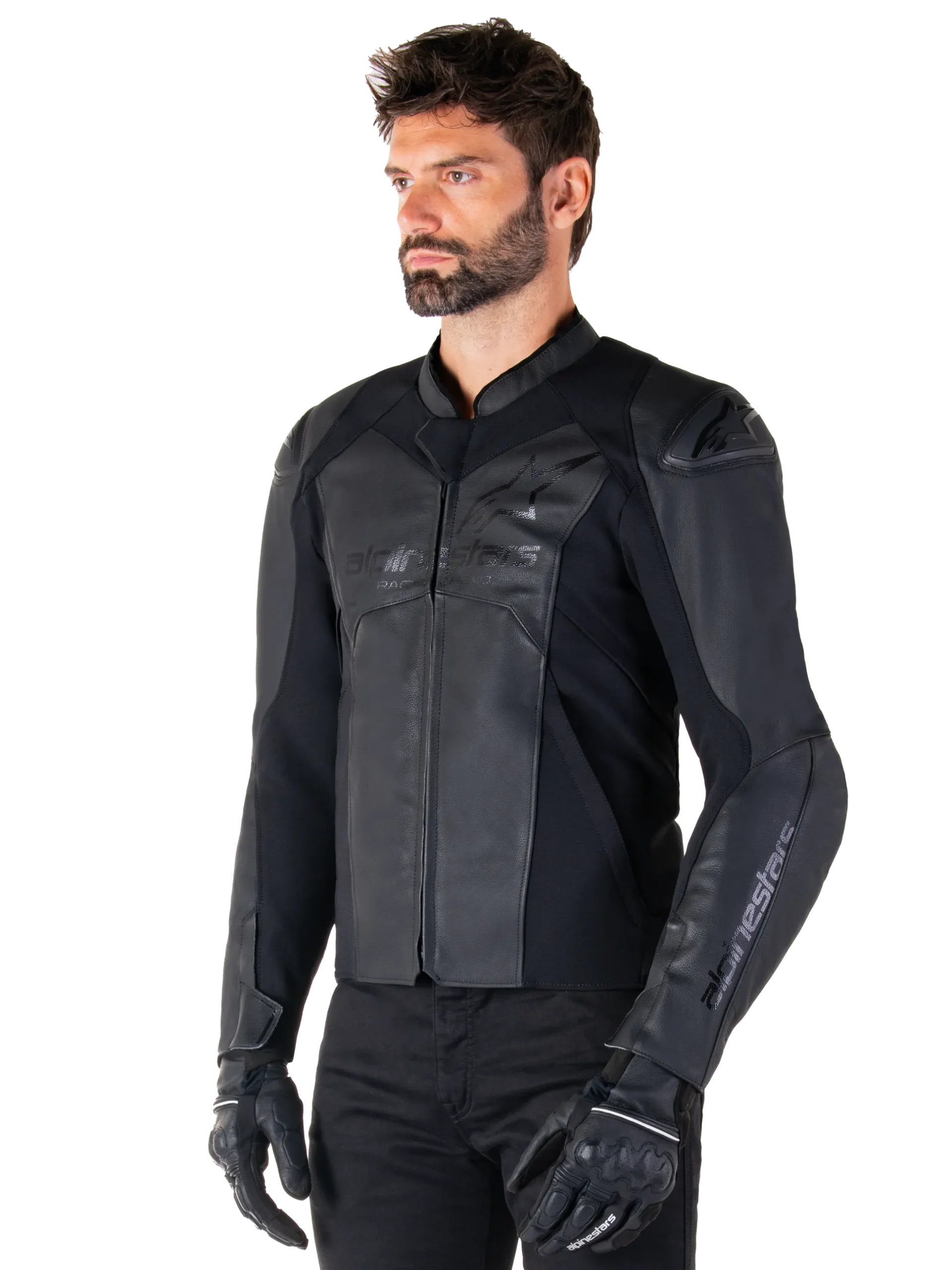 Faster V3 Leather Jacket