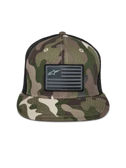 Flag Flat Trucker Hat