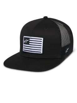 Flag Flat Trucker Hat