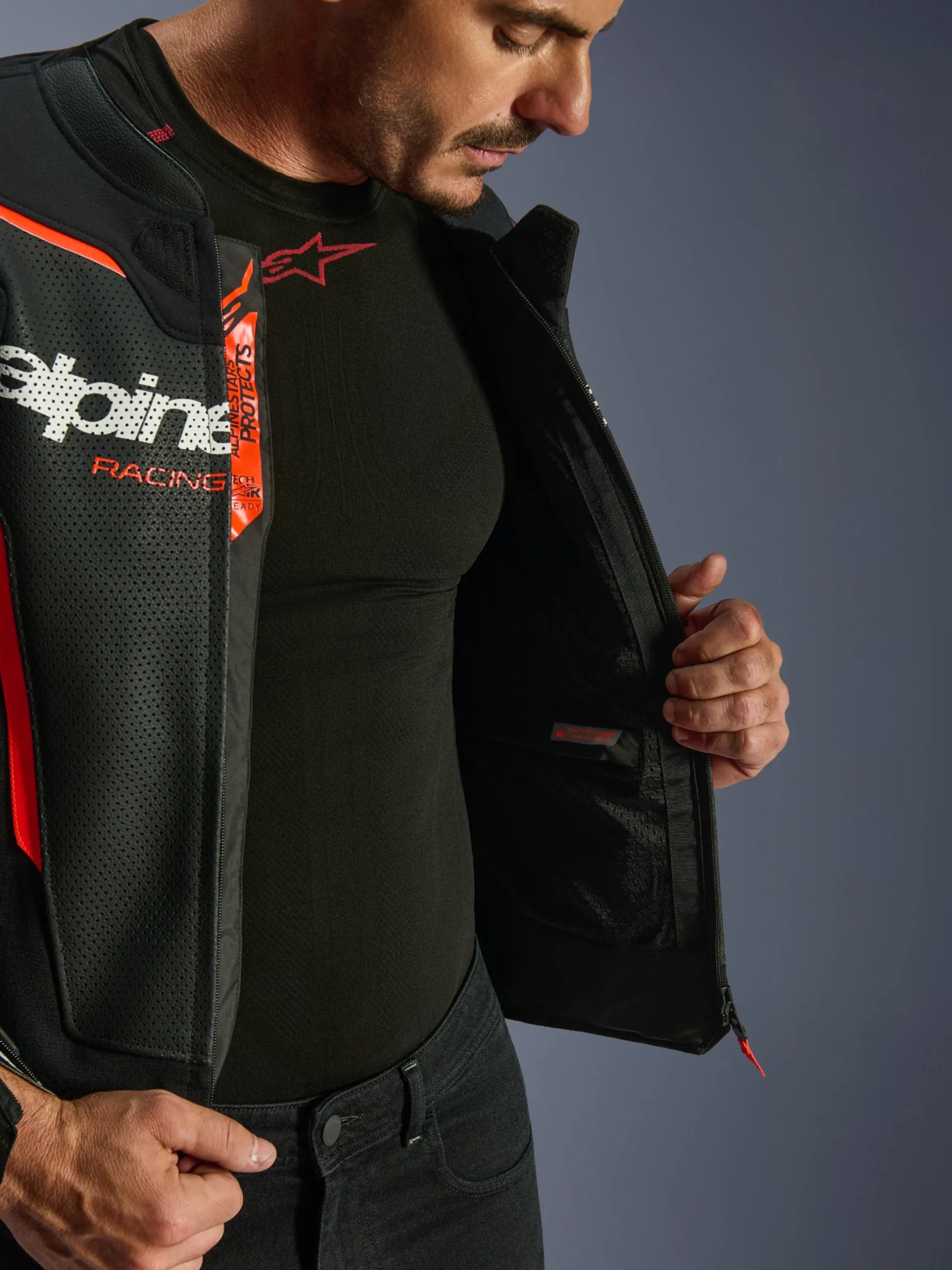 GP Force V2 Air Leather Jacket