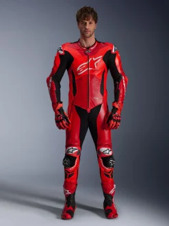 Gp Plus V4 Sprint Leather Suit - 1Piece