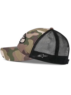 Oblique Camo Trucker Hat