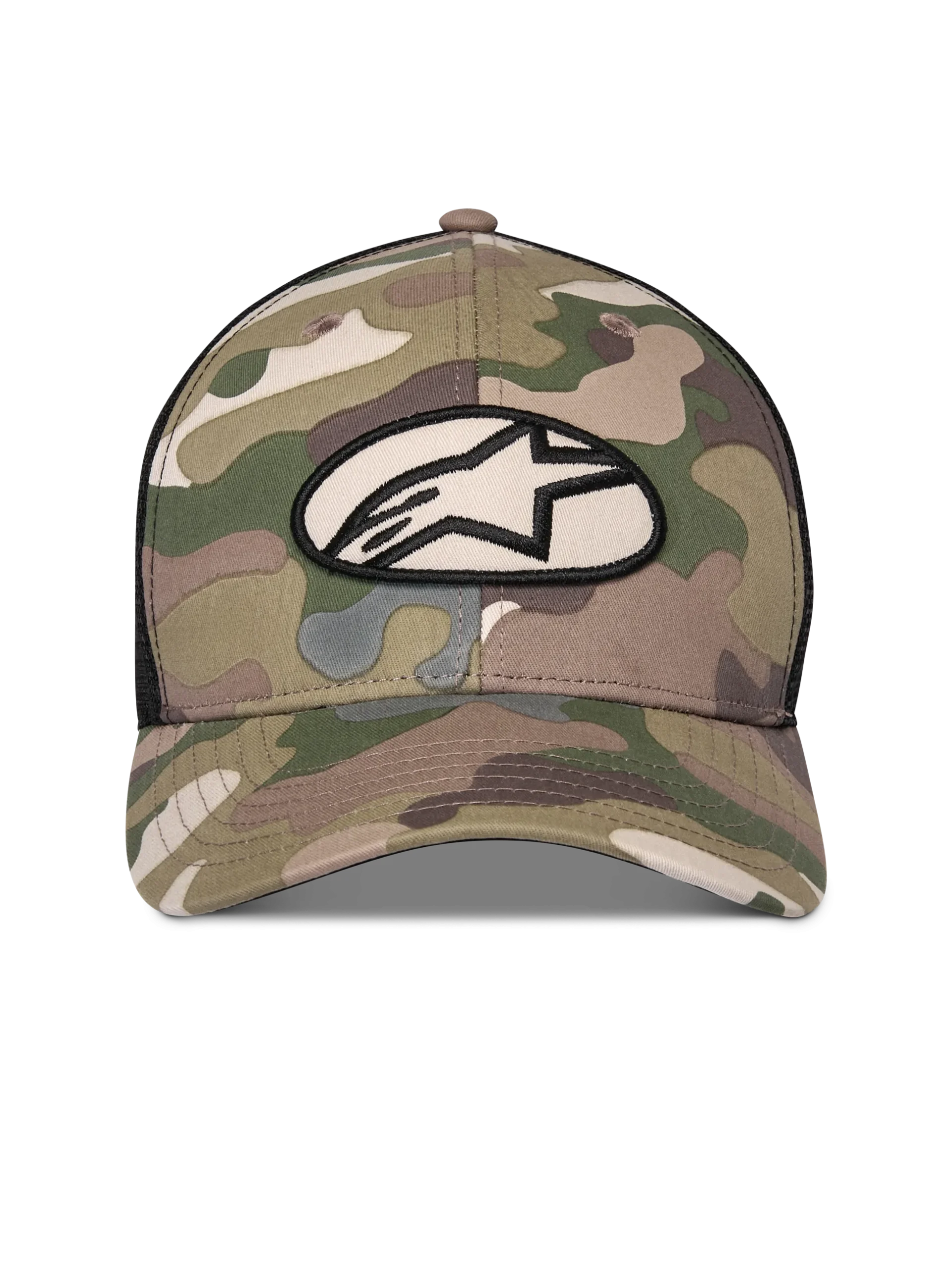 Oblique Camo Trucker Hat