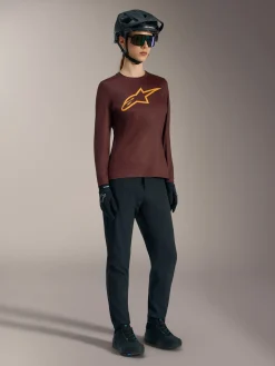 Women Stella A-Dura Ride Jersey - Long Sleeve