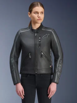 Women Stella Dyno Leather Jacket