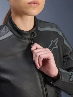 Women Stella Dyno Leather Jacket