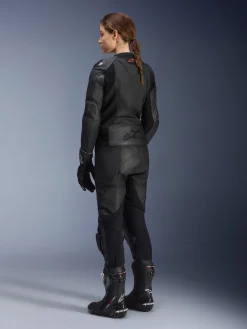 Women Stella GP Plus V4 Leather Jacket