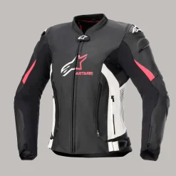 Women Stella GP Plus V4 Leather Jacket